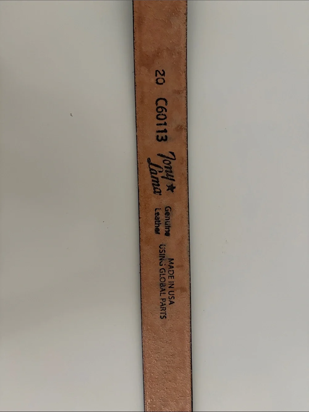 Tony Lama 20” worn